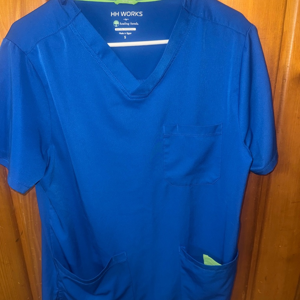 Women’s  Blue scrub Shirt